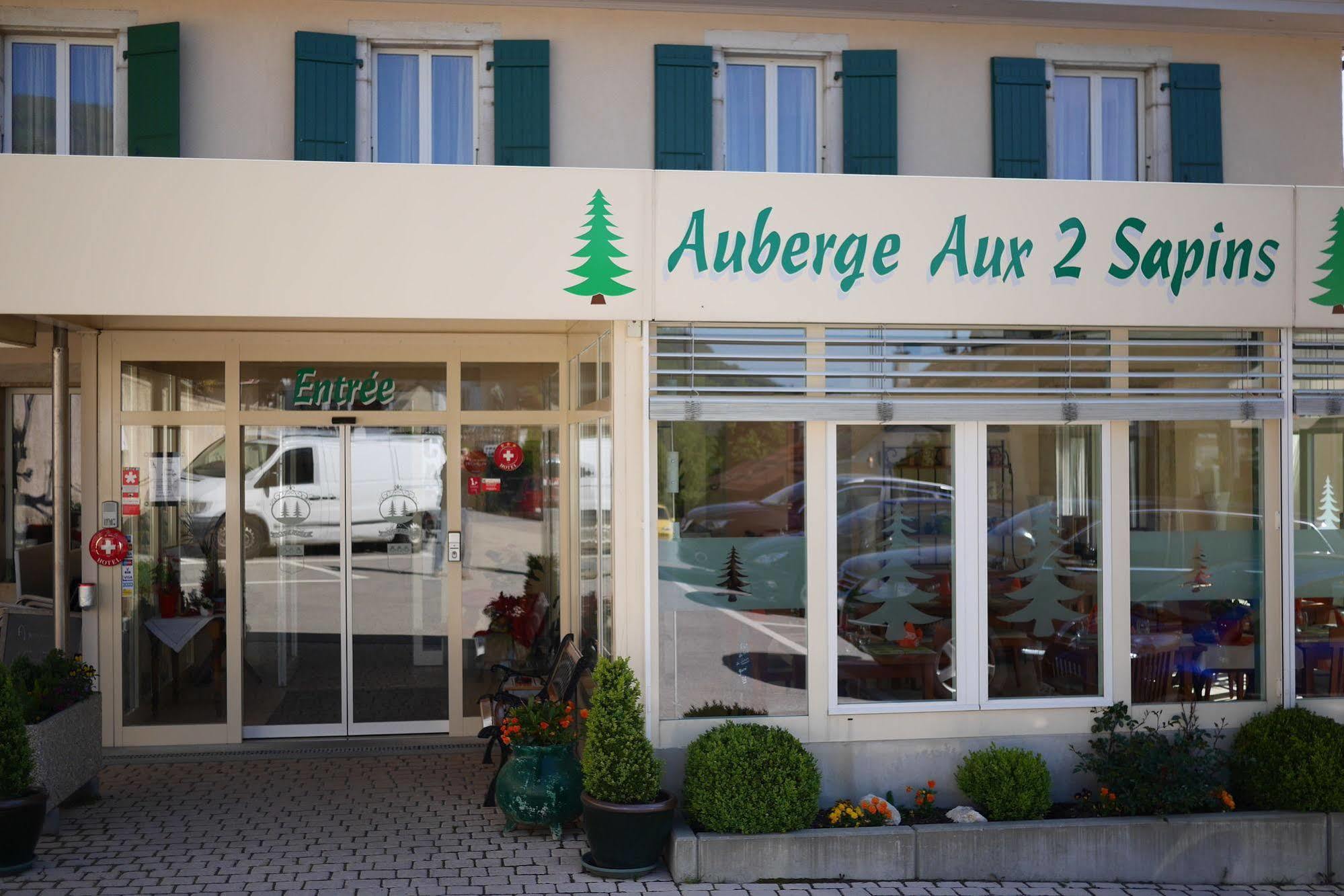 Auberge Aux Deux Sapins Montricher Exterior photo